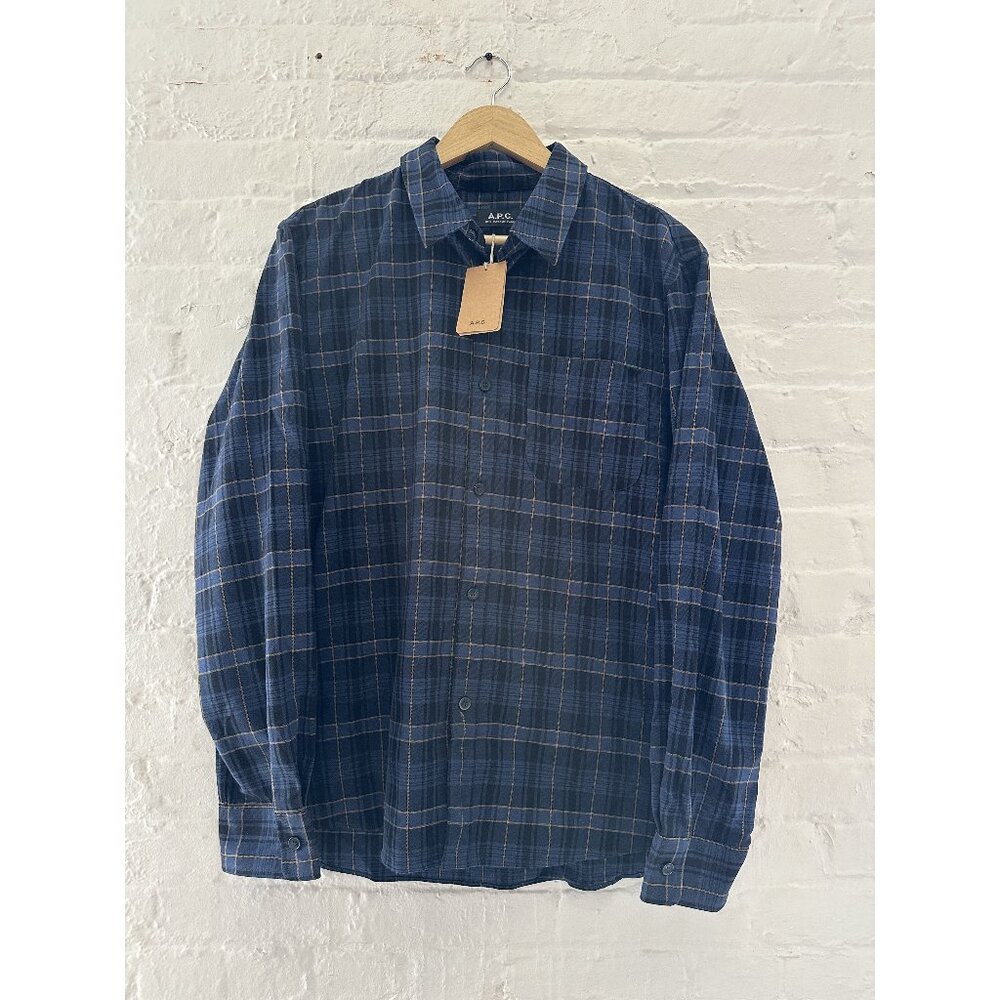 A.P.C. Checkered Button Up Shirt